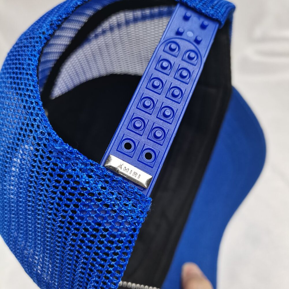 Unisex Amiri Blue Trucker Hat - Picture 9 of 9